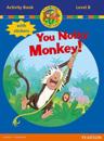 Jamboree Storytime Level B: You Noisy Monkey Activity Book with Stickers