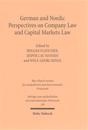 German and Nordic Perspectives on Company Law and Capital Markets Law