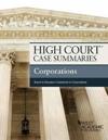 High Court Case Summaries, Corporations