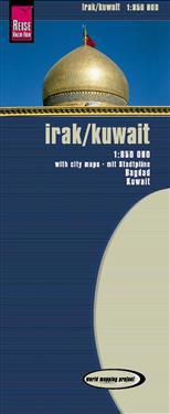Reise Know-How Landkarte Irak, Kuwait 1 : 850.000
