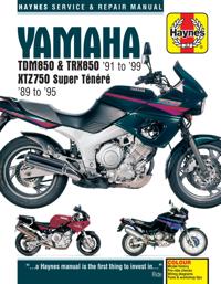 Haynes Yamaha Tdm850 & Trx850 '91 to '99 and Xtz750 Super Tenere '89 to '95 Repair Manual