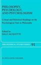 Philosophy, Psychology, and Psychologism