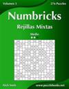 Numbricks Rejillas Mixtas - Medio - Volumen 3 - 276 Puzzles