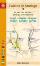 Camine De Santiago Maps - 8th Edition