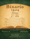 Binario 14x14 Deluxe - De Fácil a Difícil - Volumen 12 - 468 Puzzles