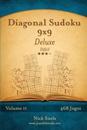 Diagonal Sudoku 9x9 Deluxe - Difícil - Volume 11 - 468 Jogos