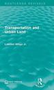 Transportation and Urban Land
