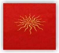 Tarot Cloth Sun Red