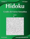 Hidoku Grades de Vários Tamanhos - Fácil - Volume 2 - 156 Jogos