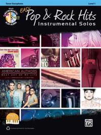 Easy Pop & Rock Hits Instrumental Solos: Tenor Sax, Book & CD