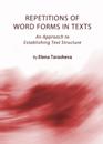 Repetitions of Word Forms in Texts