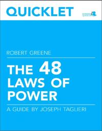 Quicklet on Robert Greene's The 48 Laws of Power (CliffNotes-like Book Summary and Analysis)