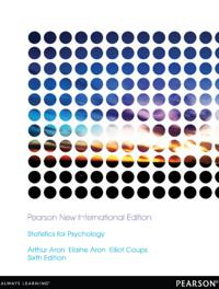 Statistics for Psychology: Pearson New International Edition