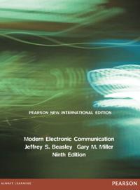 Modern Electronic Communication: Pearson New International Edition