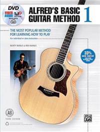 Alfred's Basic Guitar Method, Bk 1: The Most Popular Method for Learning How to Play, Book, DVD & Online Audio, Video & Software