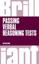 Brilliant Passing Verbal Reasoning Tests PDF eBook
