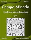 Campo Minado Grades de Vários Tamanhos - Fácil - Volume 2 - 159 Jogos