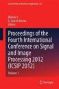 Proceedings of the Fourth International Conference on Signal and Image Processing 2012 (ICSIP 2012)