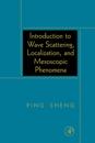 Introduction to Wave Scattering, Localization, and Mesoscopic Phenomena