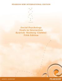 Social Psychology: Pearson New International Edition