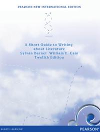 Short Guide to writing about Literature:Pearson New International Edition