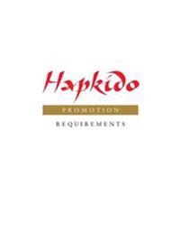 Hapkido: Promotion Requirements
