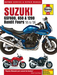 Suzuki GSF600, 650 & 1200 Bandit Fours Motorcycle Repair Manual