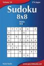 Sudoku 8x8 - Médio - Volume 50 - 276 Jogos