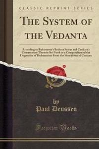 The System of the Vedanta