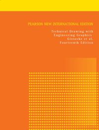 Technical Drawing with Engineering Graphics: Pearson New International Edition
