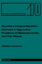 Boundary Integral Equation Methods in Eigenvalue Problems of Elastodynamics and Thin Plates
