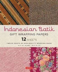 Indonesian Batik Gift Wrapping Papers