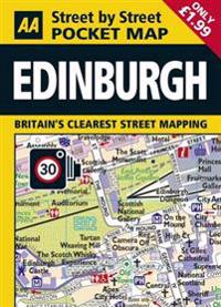 AA Pocket Map Edinburgh