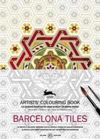 Colouring Book Barcelona Tiles