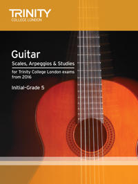GuitarPlectrum Guitar ScalesExercises Initial-Grade 5 from 2016