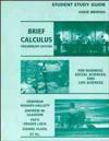 Brief Calculus: For Business, Social Sciences, and Life Sciences, Prelimina