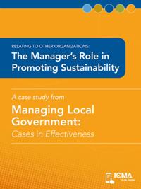 Manager's Role in Promoting Sustainability