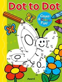 Dot to Dot Butterfly and More: Counting & Colouring Fun!