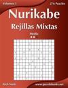 Nurikabe Rejillas Mixtas - Medio - Volumen 3 - 276 Puzzles