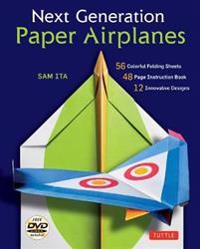 Next Generation Paper Airplanes Kit: Engineered for Extreme Performance, These Paper Airplanes Are Guaranteed to Impress: Kit with Book, 32 Origami Pa