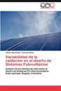 Variabilidad de La Radiacion En El Diseno de Sistemas Fotovoltaicos