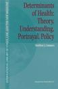 Determinants of Health: Theory, Understanding, Portrayal, Policy