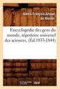 Encyclopédie Des Gens Du Monde, Répertoire Universel Des Sciences, (Éd.1833-1844)