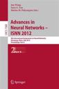 Advances in Neural Networks – ISNN 2012