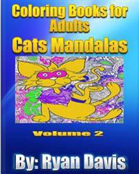 Coloring Books for Adults - Cats Mandalas