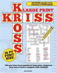Large Print Kriss Kross Puzzles
