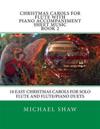 Christmas Carols For Flute With Piano Accompaniment Sheet Music Book 2