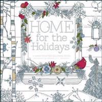 Home for the Holidays: A Hand-Crafted Adult Coloring Book