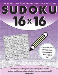 16x16 Sudoku: 100 Sudoku Puzzles Complete with Solutions
