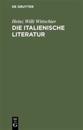 Die italienische Literatur